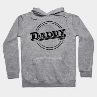 Daddy Chill Vintage - White Hoodie